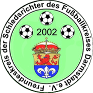 Logo des Freundeskreises der Schiedsrichter des Fußballkreises Darmstadt e.V.